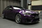 BMW M3 Sedan Competition Package in Twilight Purple by Abu Dhabi Motors 2017 года